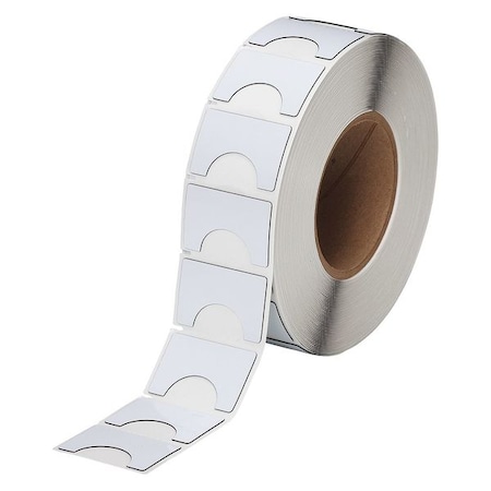Thermal Transfer Label, White, Labels/Roll: 500 MPN:THTEP-180-593-.5