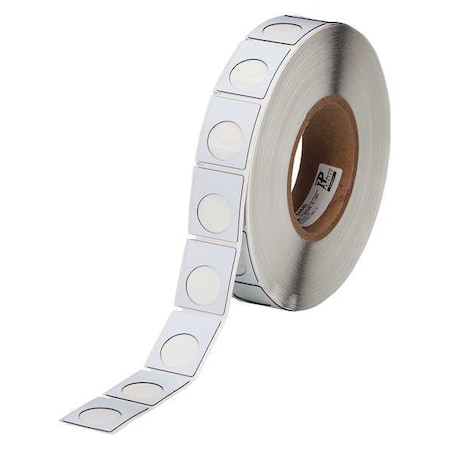 Thermal Transfer Label, White, Labels/Roll: 500 MPN:THTEP167U-593-.5
