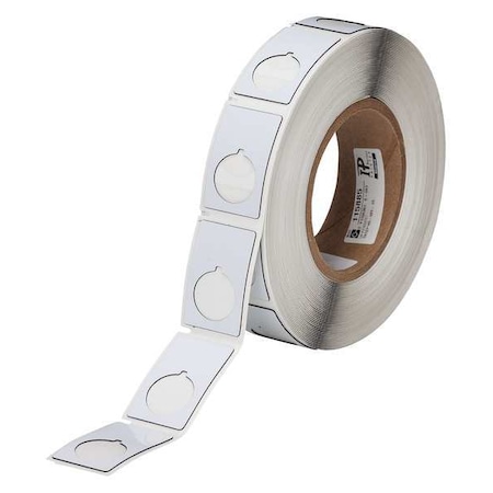 Thermal Transfer Label, White, Labels/Roll: 250 MPN:THTEP168-593-.25