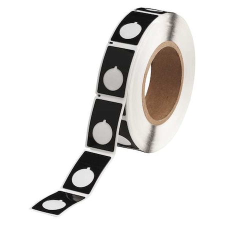 Thermal Transfer Label, Black, Labels/Roll: 250 MPN:THTEP168-593-.25BK
