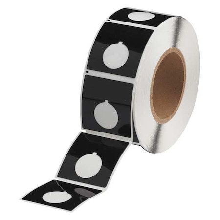 Thermal Transfer Label, Black, Labels/Roll: 250 MPN:THTEP170-593-.25BK