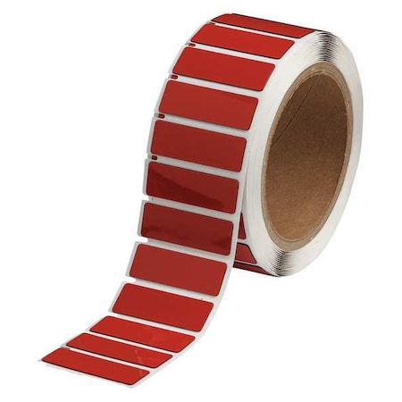 Red Polyester Wire Marker, THTEP172-593-.25RD MPN:THTEP172-593-.25RD