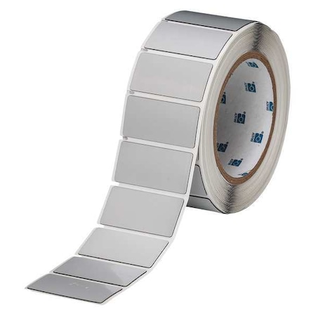 Thermal Transfer Label, Silver, Labels/Roll: 250 MPN:THTEP173-593-.25SL