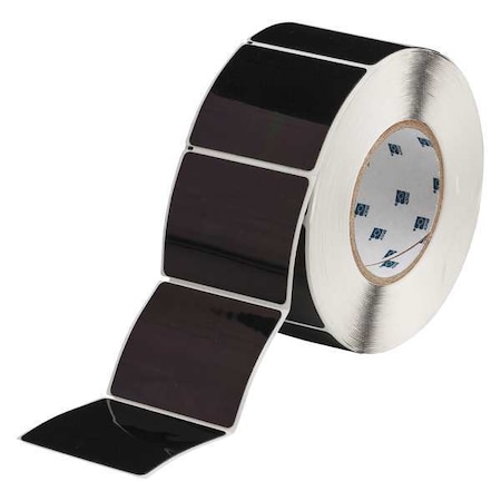 Thermal Transfer Label, Black, Labels/Roll: 250 MPN:THTEP177-593-.25BK