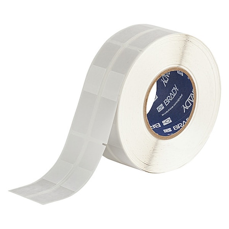 Wraparound Label, White, Vinyl, 1 in W MPN:THTRO-296-427-1.5