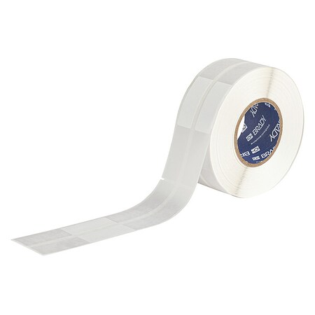 Wraparound Label, White, Vinyl, 1 in W MPN:THTRO-298-427