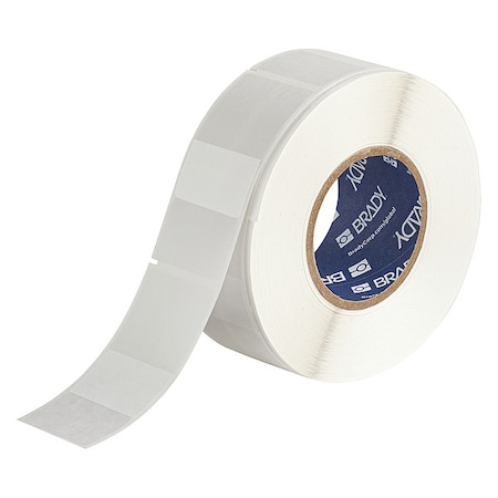 Wraparound Label, White, Vinyl, 2 in W MPN:THTRO-299-427
