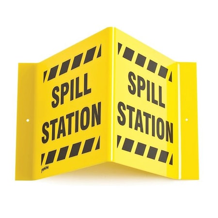 Spill Station, 8 in x 15 in, Rectangle, Acrylic, V2SS24A MPN:V2SS24A