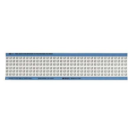 Wire Markers, Legend L2, Black/White, PK25, WM-L2-PK MPN:WM-L2-PK