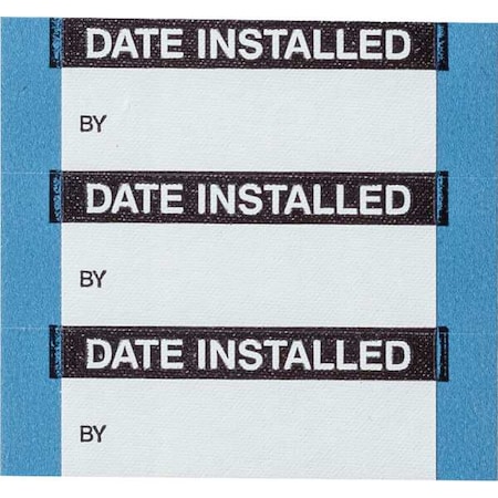 InspectionLabel, Black/White, PK25 MPN:WO-17-PK