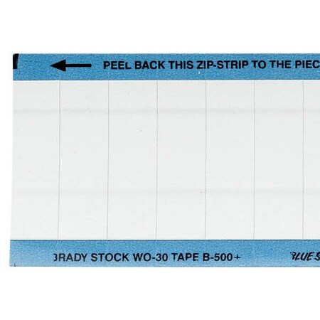 InspectionLabel, White, VinylCloth, PK25 MPN:WO-30-PK