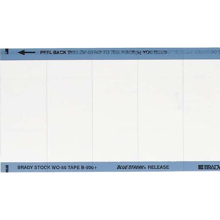 InspectionLabel, White, VinylCloth, PK25 MPN:WO-59-PK