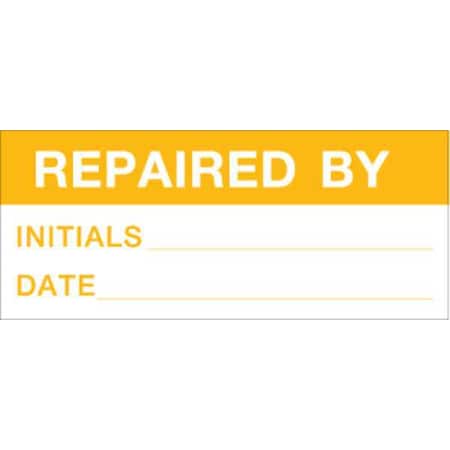 Maintenance Label, 5/8in H x 1-1/2in W, PK14 MPN:WOX-31