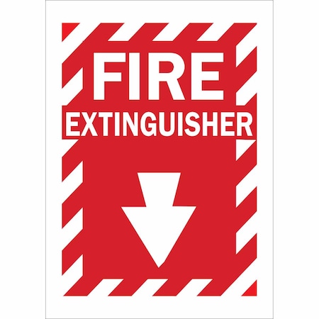 Fire Sign B-302 14IN Hx 10IN W MPN:86091