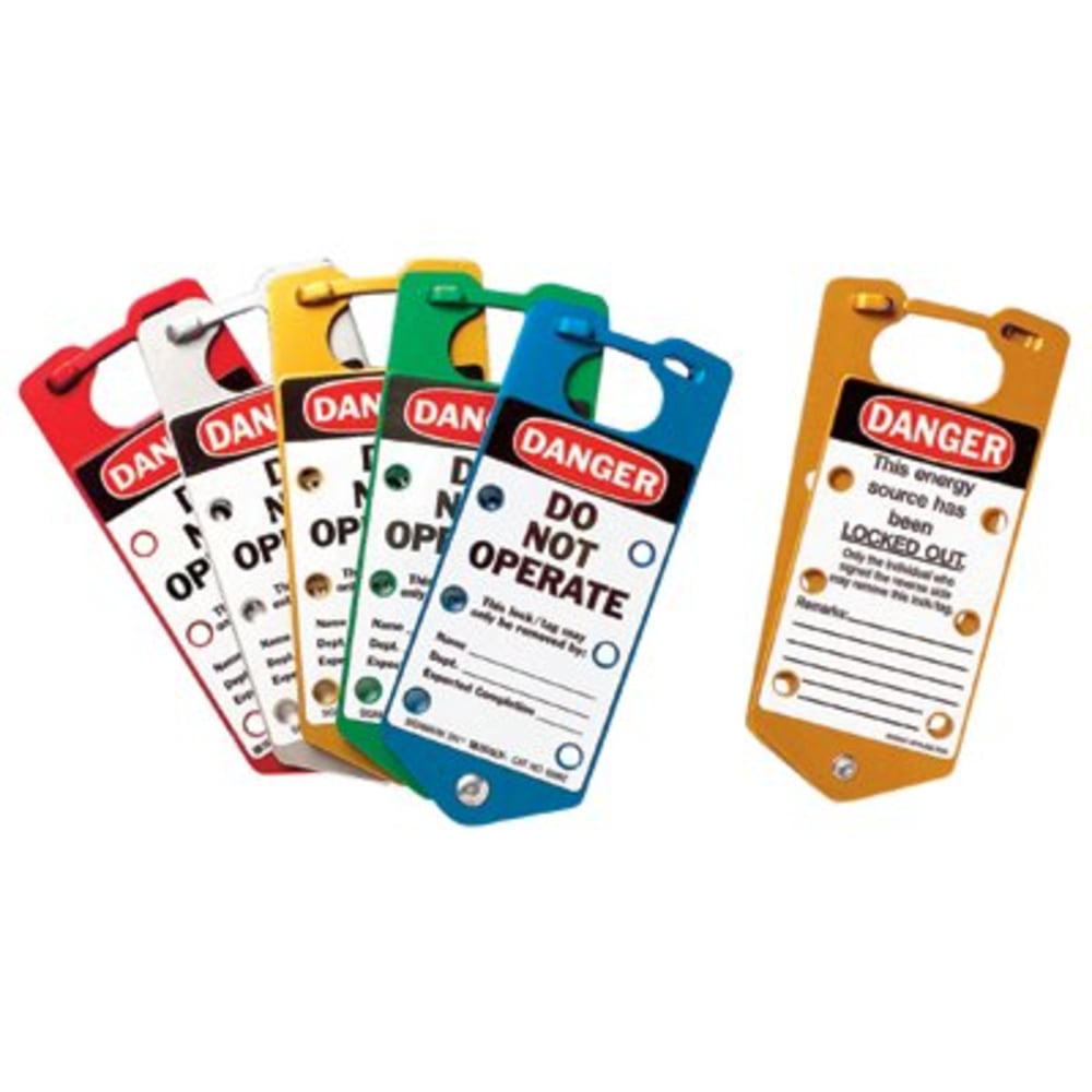 Labeled Lockout Hasps, 3 in W x 7 1/4 in L, Combination MPN:262-65967