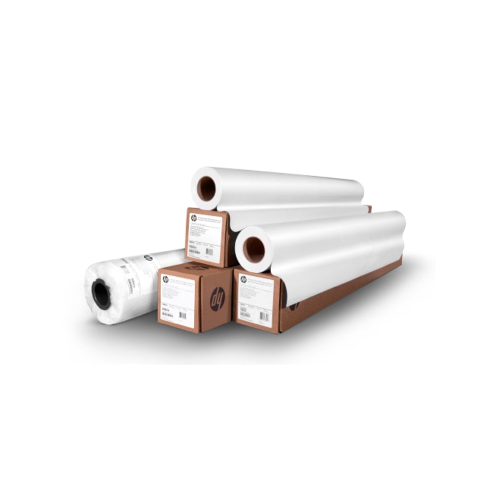 HP Photo Paper, Satin, 60in x 100ft, 9.8 Mil, White MPN:E4J49A