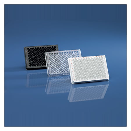 Plates, Black, CellGrade, F-Bottom, PK MPN:781968