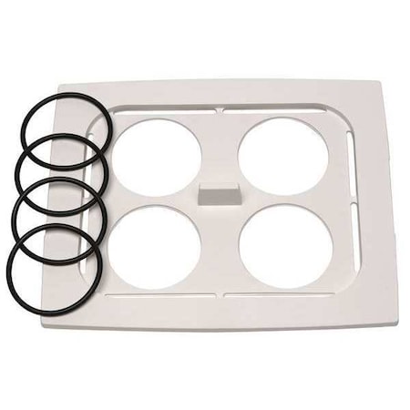 Beaker Cover, (4)600Ml Beakers, For2.5gal. MPN:100-032-511