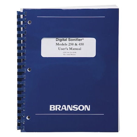 250/450 Digital Manual MPN:100-214-239