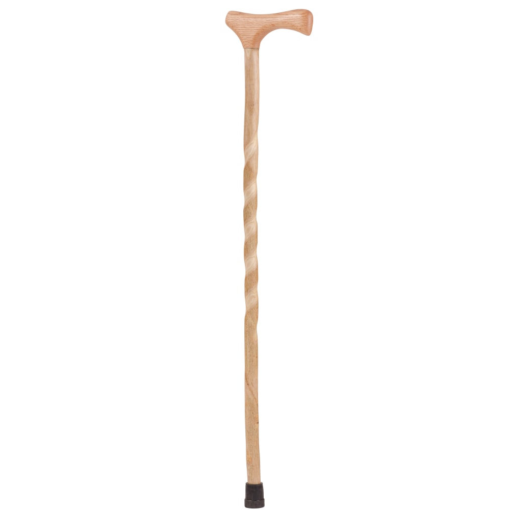 Brazos Walking Sticks Twisted American Hardwood Cane, 34in MPN:502-3000-0324