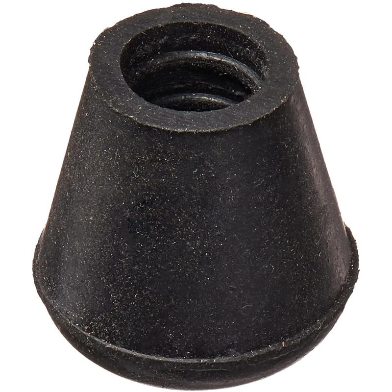 Brazos Rubber Cane Tip, 1/2in, Black MPN:512-3000-1021