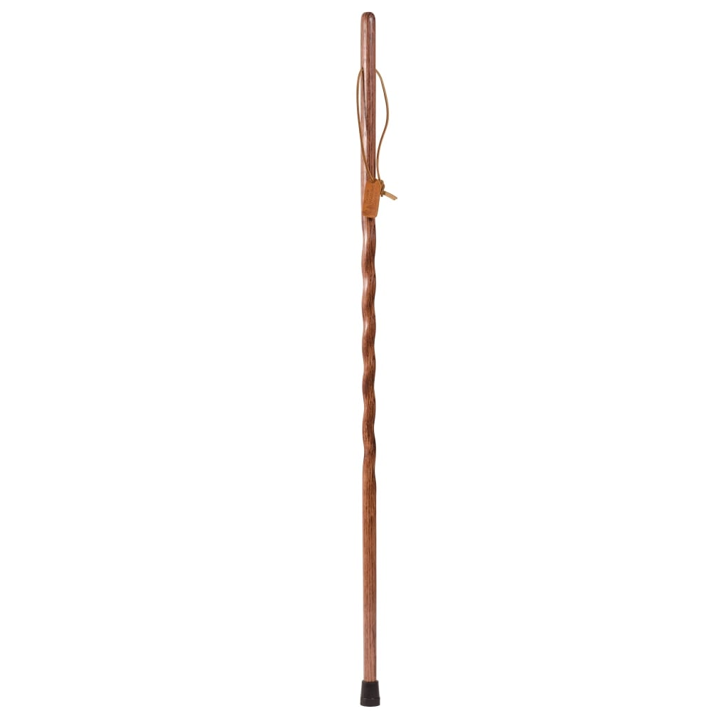 Brazos Walking Sticks Twisted Oak Wood Walking Stick, 55in, Red MPN:602-3000-1012