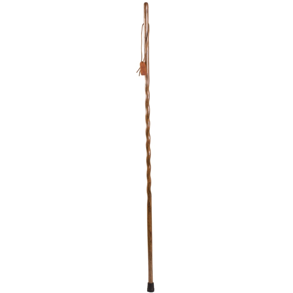 Brazos Walking Sticks Twisted Oak Wood Walking Stick, 58in, Brown MPN:602-3000-1014