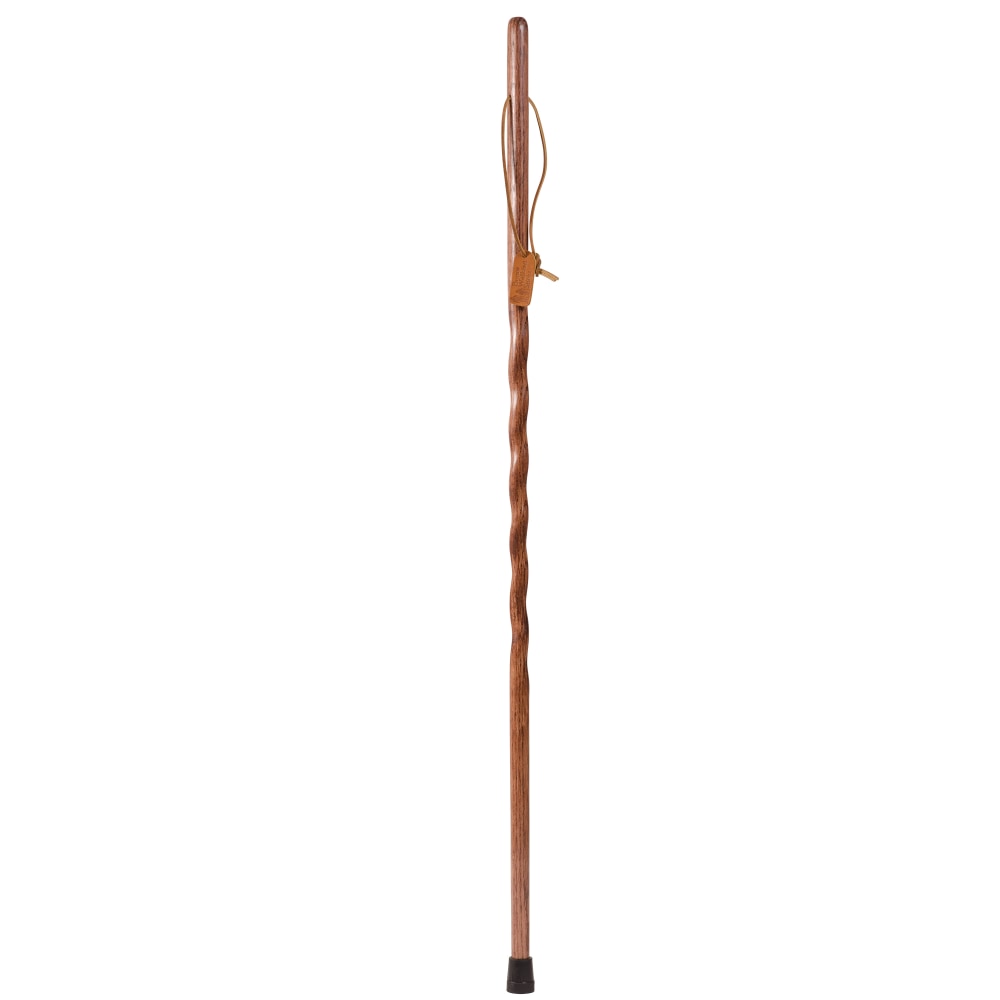 Brazos Walking Sticks Twisted Oak Wood Walking Stick, 58in, Red MPN:602-3000-1015
