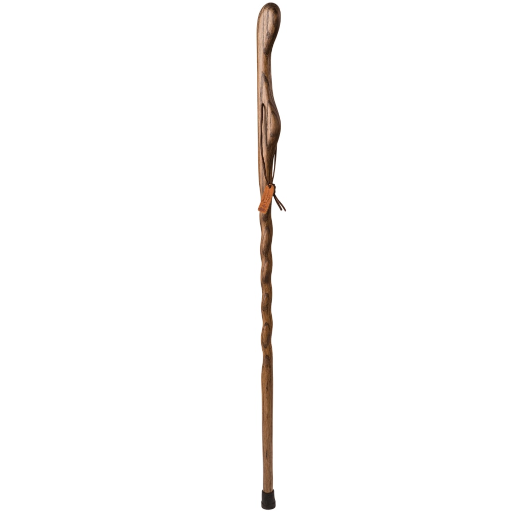 Brazos Walking Sticks Hitchhiker Twisted Oak Walking Stick, 55in, Brown MPN:602-3000-1108