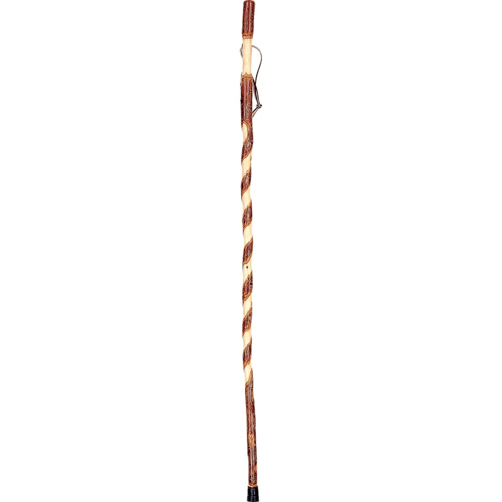Brazos Walking Sticks Twisted Hickory Handcrafted Walking Stick, 55in MPN:602-3000-1281