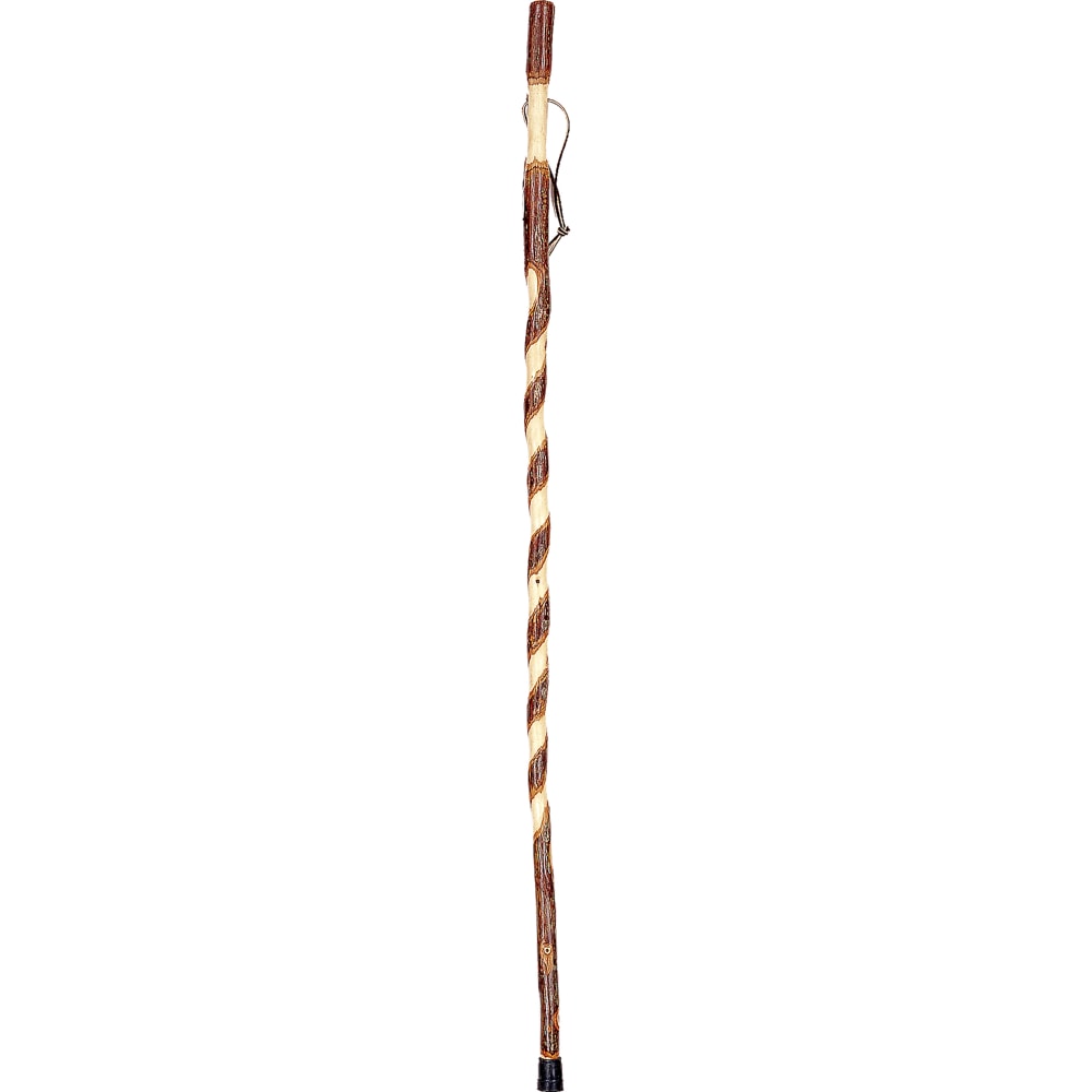 Brazos Walking Sticks Twisted Hickory Handcrafted Walking Stick, 58in MPN:602-3000-1282