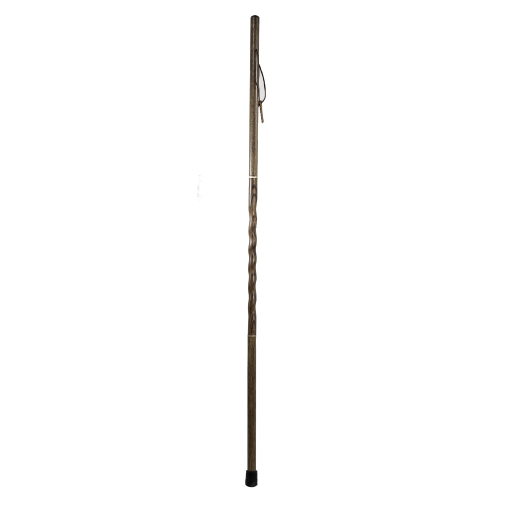 Brazos Walking Sticks Travelers Collapsible Twisted Oak Walking Stick, 55in, Brown MPN:602-3000-1324