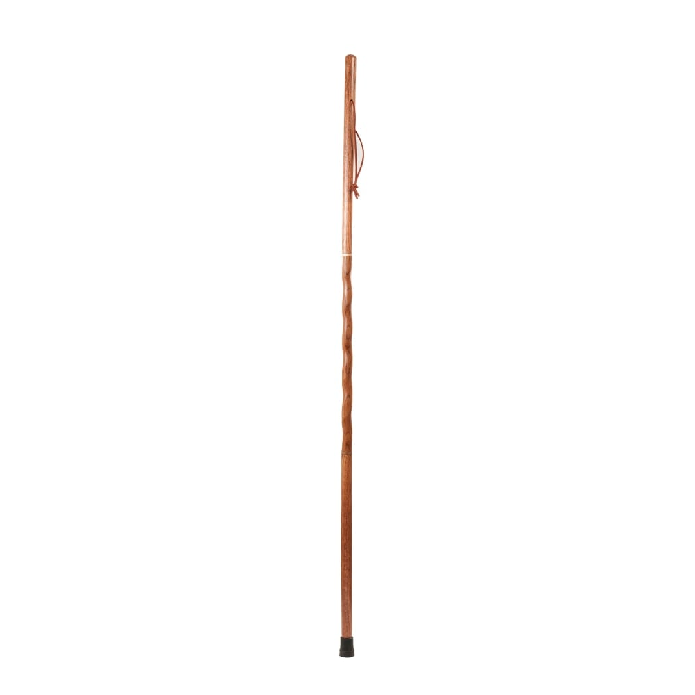 Brazos Walking Sticks Travelers Collapsible Twisted Oak Walking Stick, 55in, Red MPN:602-3000-1325