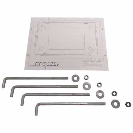 EV Charger Pedestal Anchor Kit, 10