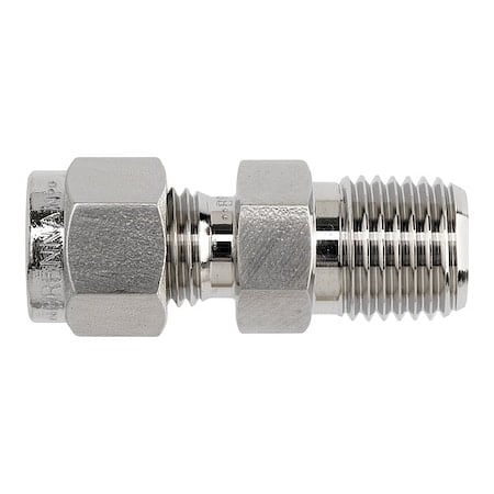 Elbow, SS, Comp. 1/8 in, MNPT 1/4 in MPN:NS2501-02-02-SS