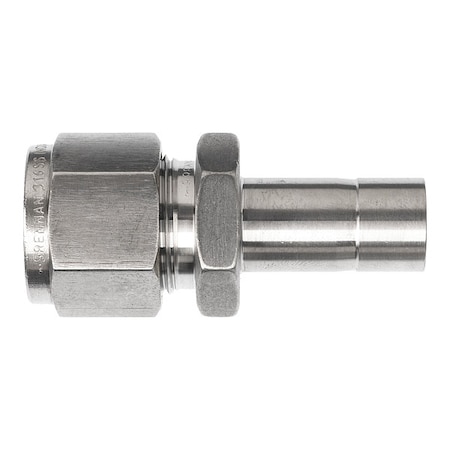 Strt, SS, Comp. 1/4 in, Comp. 3/8 in MPN:NS2700-LN-04-04-SS