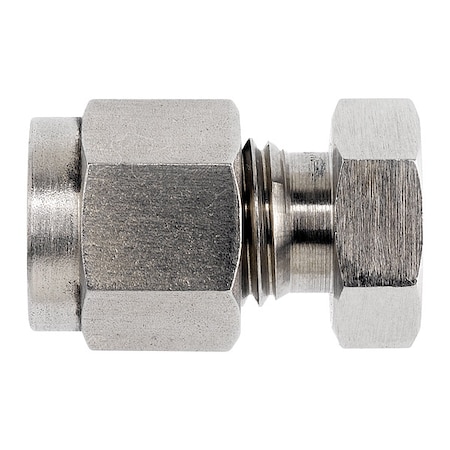Strt, SS, Comp. 1/4 in, ORB 3/8 in MPN:NS6400-04-04-O-SS