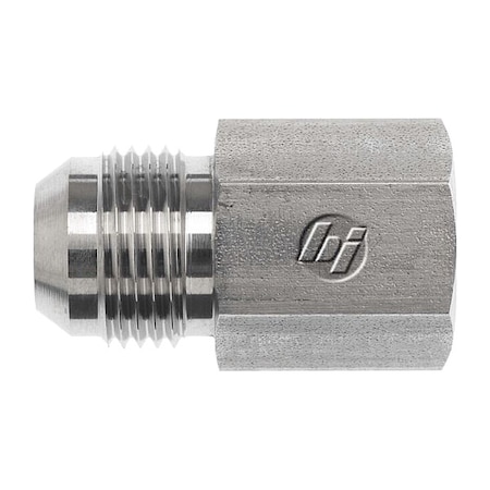 Stainless Hydraulic Adapter, 1.4 in L MPN:2405-06-04-SS
