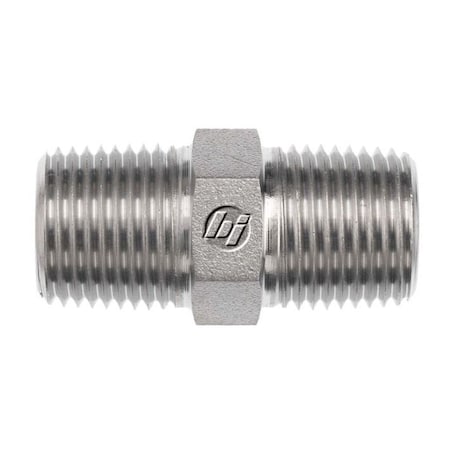 Hex Nipple, MP-MP, 5404-04-04 MPN:5404-04-04