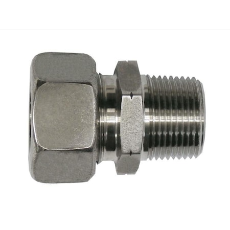 Tube Male NPT Straight, Steel, L42 MPN:D2404-L42-24