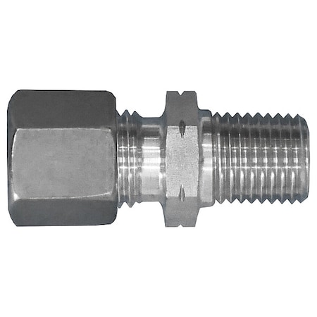 Strt, SS, Comp. 10 mm, MNPT 3/4 in MPN:D2404-S10-08-SS