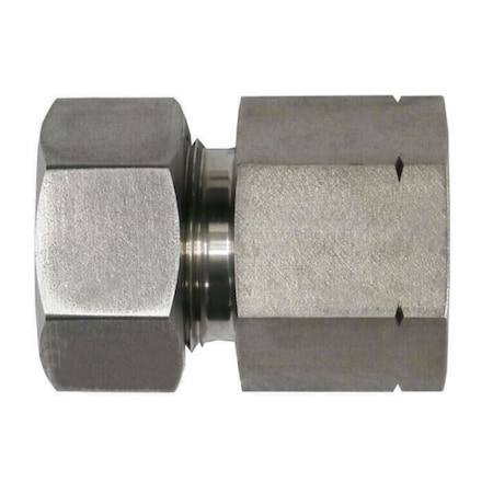 Tube Female NPT Straight, SS, L08 MPN:D2405-L08-04-SS