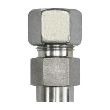 Female Ga Port Conn Straight, SS, 4 MPN:D2405-L12-04GP-SS