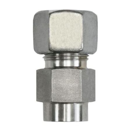 FemaleGa Port Conn Straight, SS, 8 MPN:D2405-S06-08GP-SS