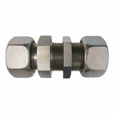 Tube Bulkhead L28 Straight, Steel MPN:D2700-LN-L28-L28