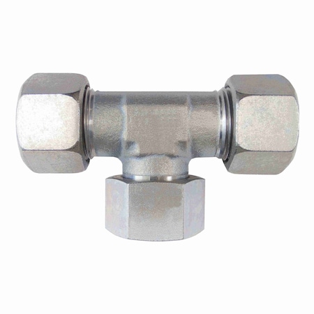 Female Swivel L12 Branch Tee, SS MPN:D6600-L12-L12-L12-SS