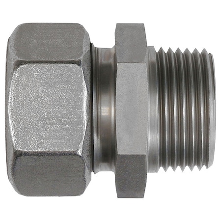 Strt, SS, Comp. 12 mm, MBSPT 3/8 in MPN:D7404-L12-04-SS