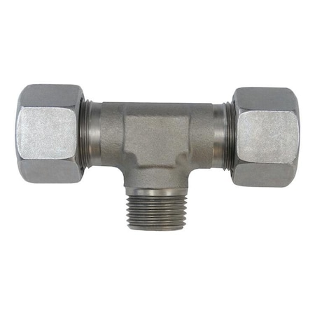 Male BSPT Branch 6 Tee, Steel MPN:D7601-L12-L12-06