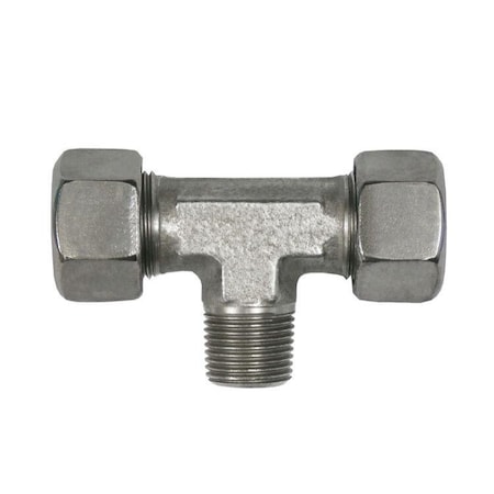 Male Taper Branch 18 mm Tee, Stainless MPN:D8601-L15-L15-18-SS