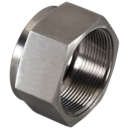 Nut, Stainless Steel, Compression, 1 in MPN:N0318-16-SS
